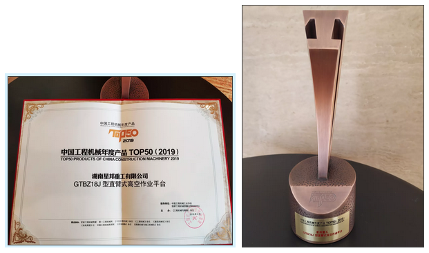 ���������ع�GTBZ18J 18��ֱ��ʽ�߿���ҵƽ̨�ٻ��й����̻�е��Ȳ�ƷTOP50��